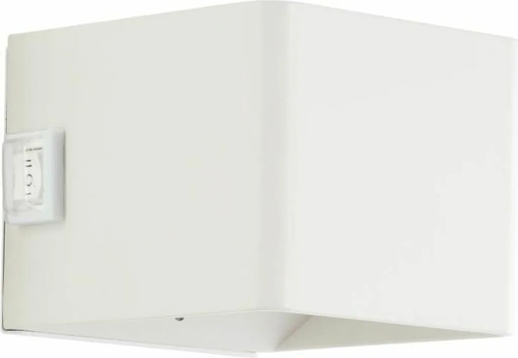 Lampada a parete in plastica bianca brillante 4 W 200 Lm (3000 K)