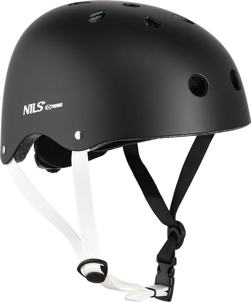 Mtw001 Schwarz Grösse Xs (48-52Cm) Helm Nils Extreme
