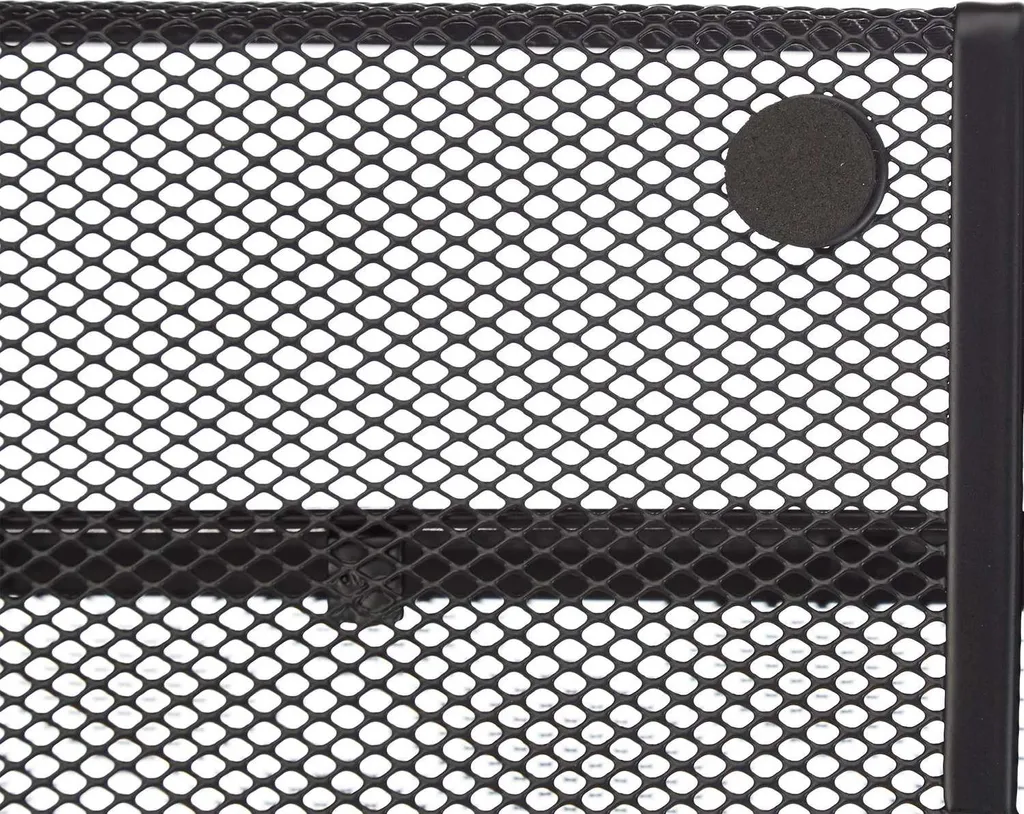 Range-revues vertical en métal perforé - Support de rangement bureau chic - 8