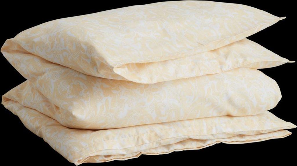 GANT Porcelain Paisley Satin-Bettdeckenbezug einzeln Farbe Butter Yellow Größe 135x200