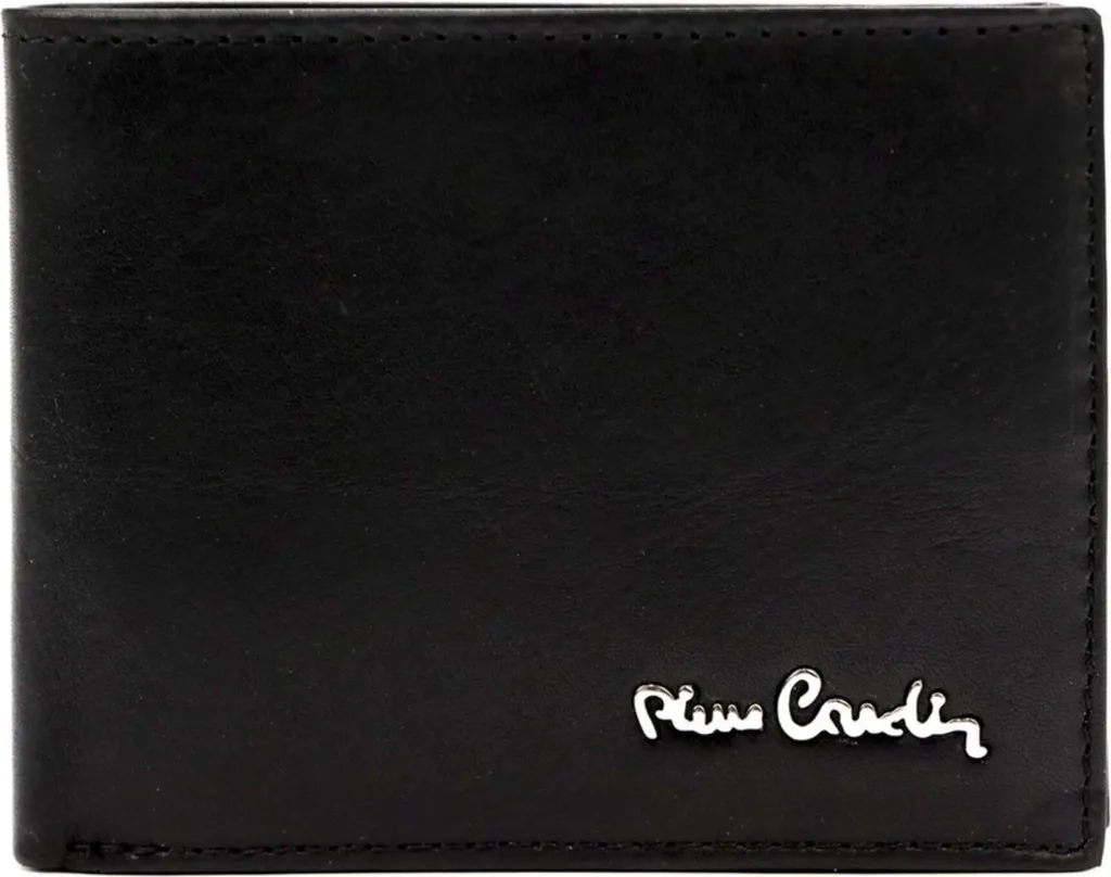 Portefeuille Pierre Cardin YS601323 en Cuir Noir - Élégance Intemporelle