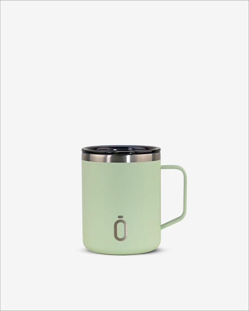 Runbott Mug Edelstahl-Thermobecher mit Isolierung, 400 ml, Melone