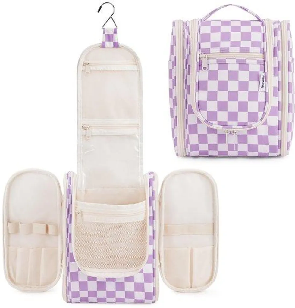 Serviette de toilette rayée format invité, lot de 2 pièces douces et absorbantes