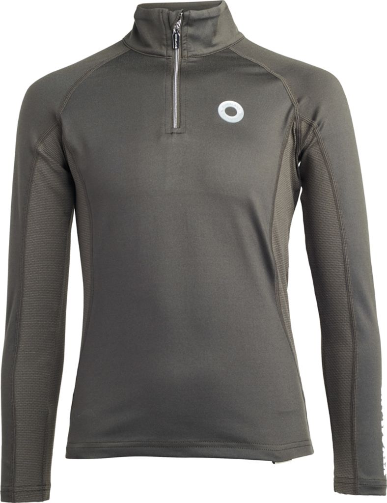 Kingsland Trainingsshirt Damen starla Ladies Training Shirt Green Black Ink Winter 2022, Größe:XL