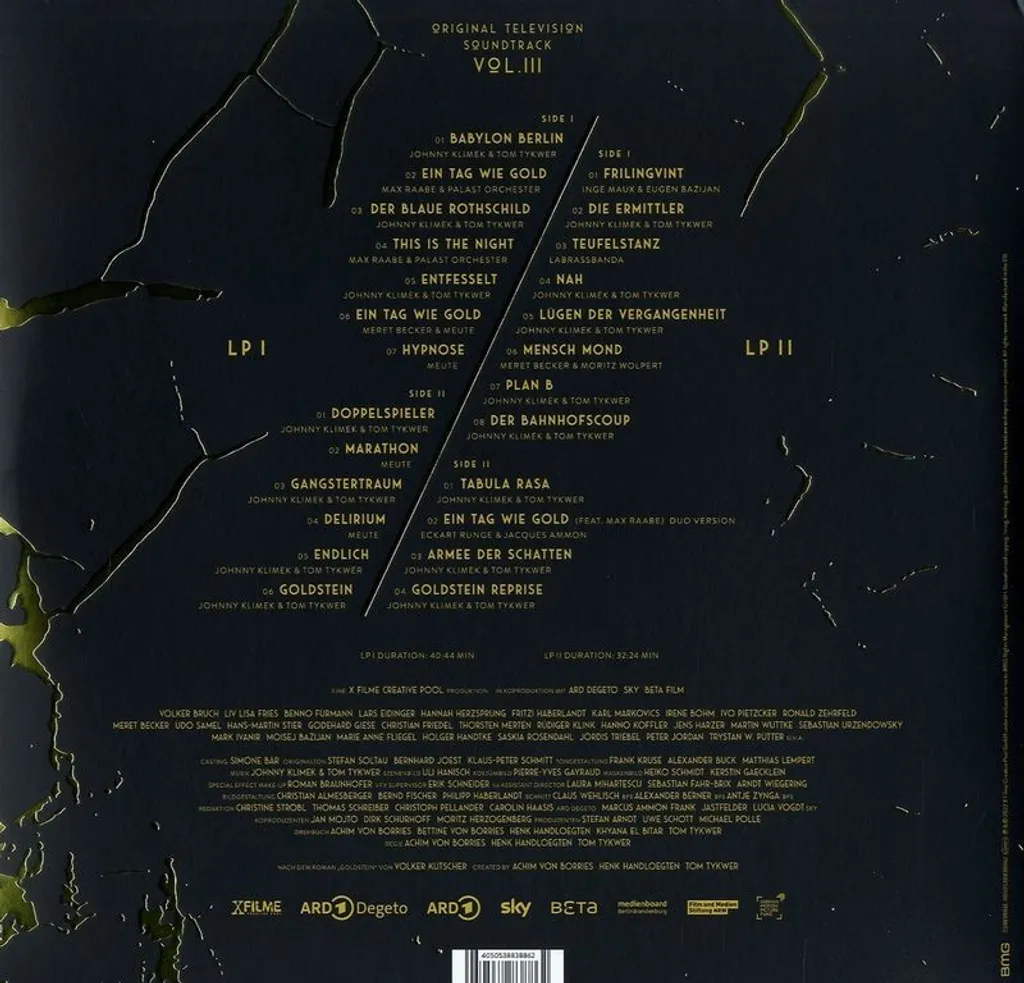 Vinyle Babylon Berlin Vol.3 album complet sans compression audio
