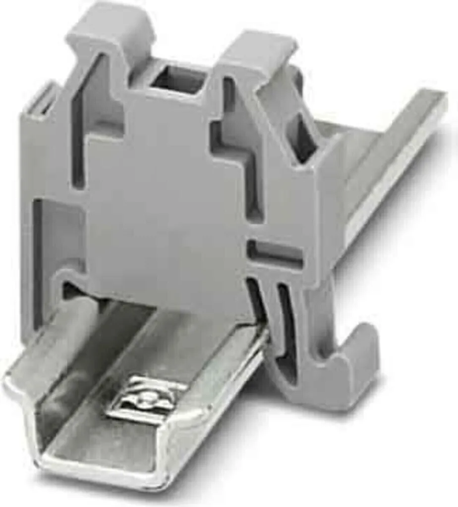 Butée d'arrêt CLIPFIX 15 pour rail NS 15 - Support de fixation latéral
