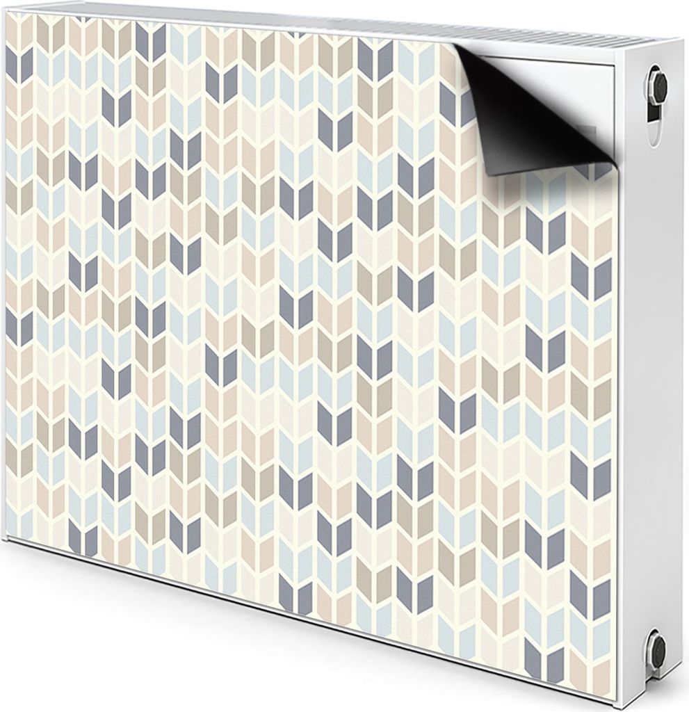Magnet Verkleidung Abdeckung Heizkörperabdeckung Heizkörperabdeckung 110x60 cm - Geometrische, Textur