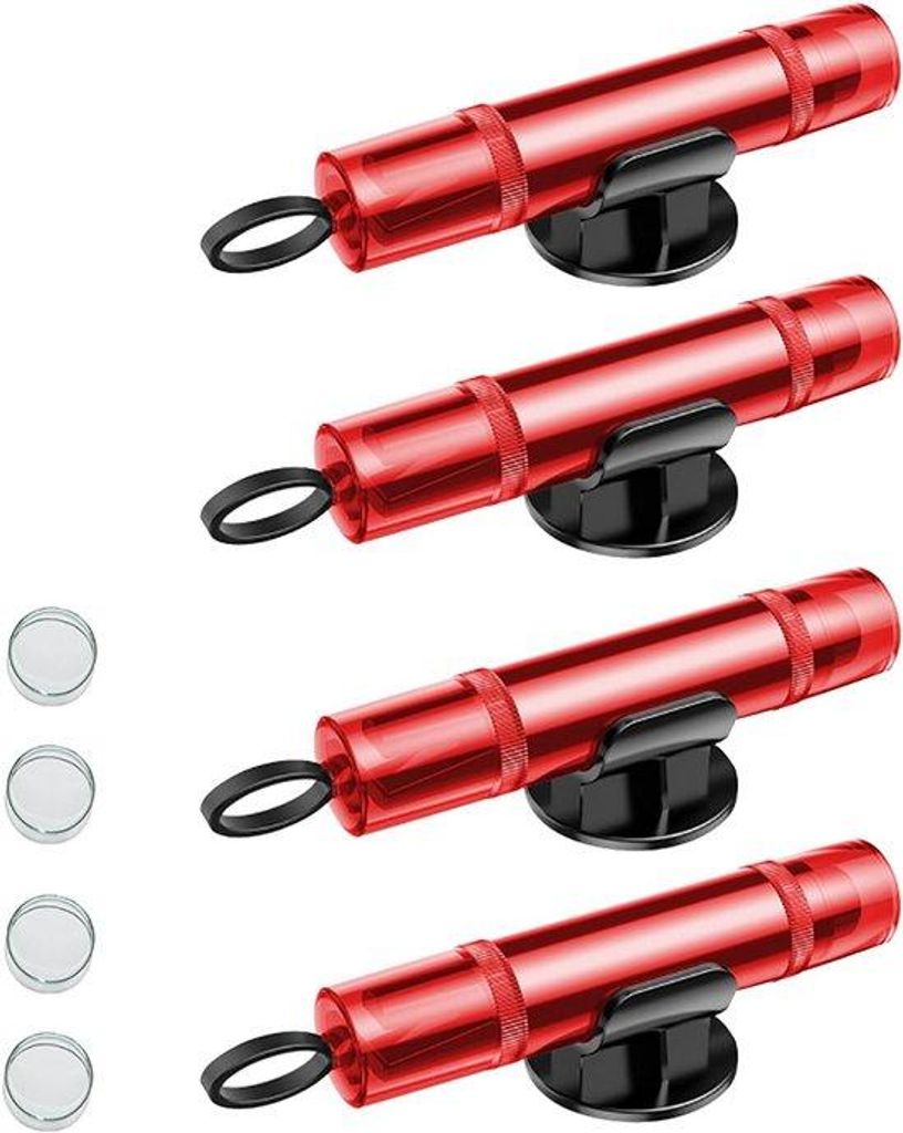 4 Stück Notfall Nothammer Auto - Auto Sicherheitshammer - Produktbild 