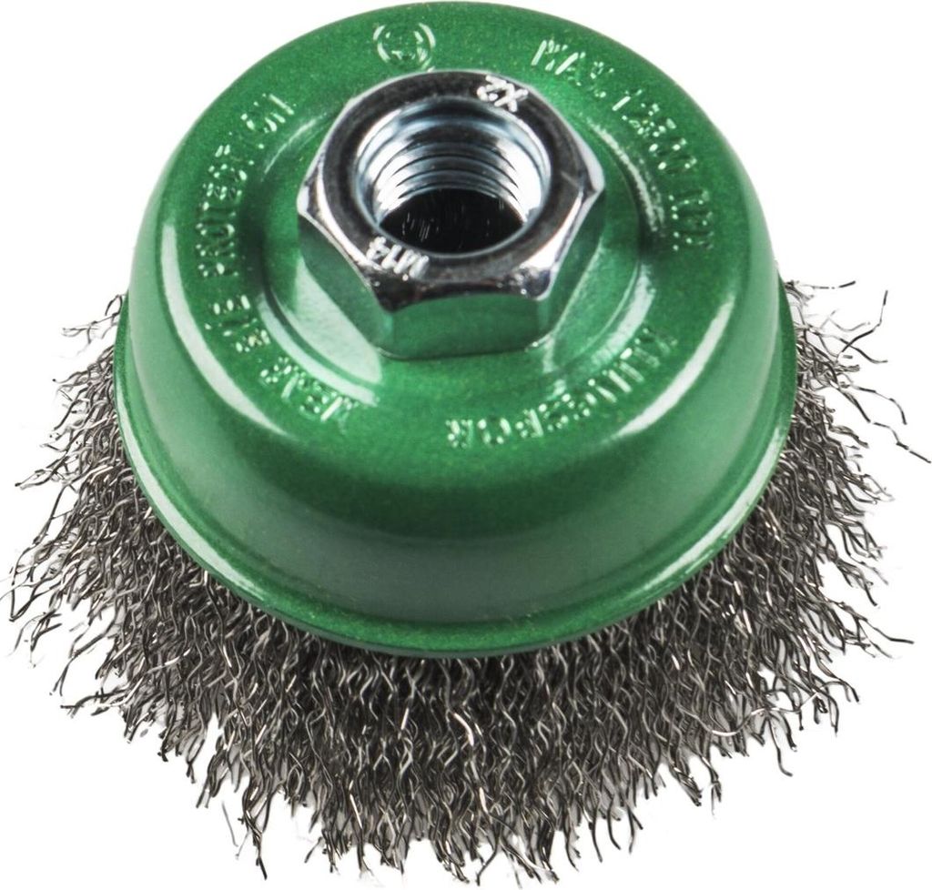 Klingspor BT 600 W Topfbürste, 65 mm Gewinde M 14 0,3 Edelstahl