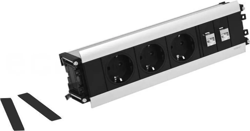 Schulte 159610001000 Evoline Frame-Dock Data Aluminium pour Bureau - 3