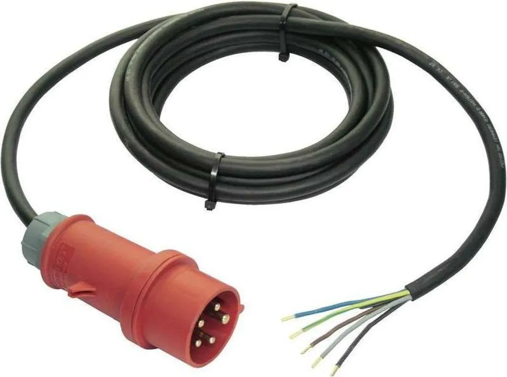 as-Schwabe 70977 Stromkabel Schwarz 3 m (70977)