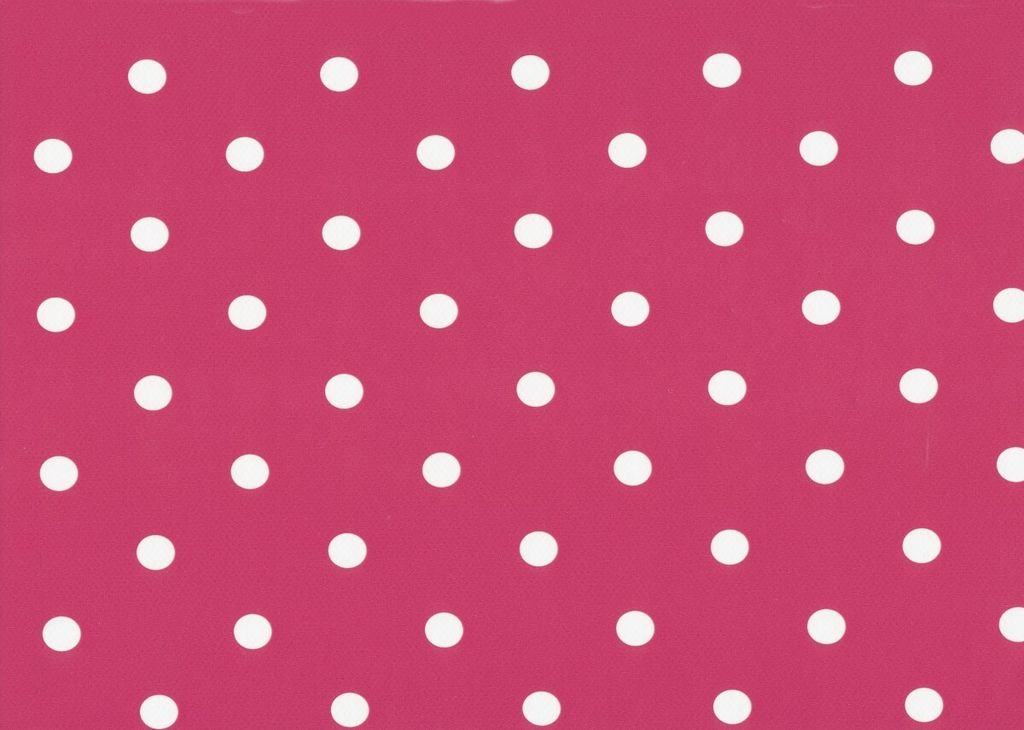 Klebefolie - Möbelfolie Pink Punkte - Dots - 45 cm x 200 cm Nachbildungfolie