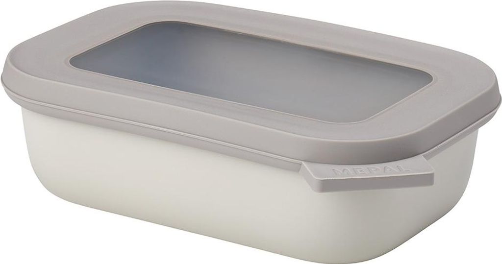 Multischüssel Cirqula rechteckig 500 ml - Nordic white