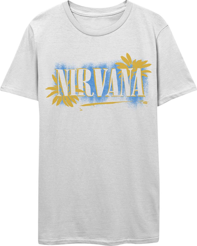 Nirvana - "All Apologies" T-Shirt für Herren/Damen Uni RO352 (M) (Weiß)