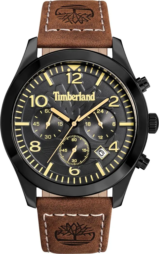 Montre Timberland TDWGC0068802 Homme Solide Durable Bracelet Marron