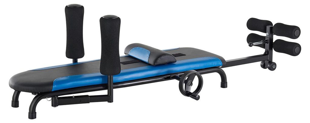 SucceBuy Schwerlast-Strecktrainer bis 160 kg, Stabiler Inversionstisch zur Entlastung von Wirbelsäule und Nacken, Rückentrainer mit robuster Kons...
