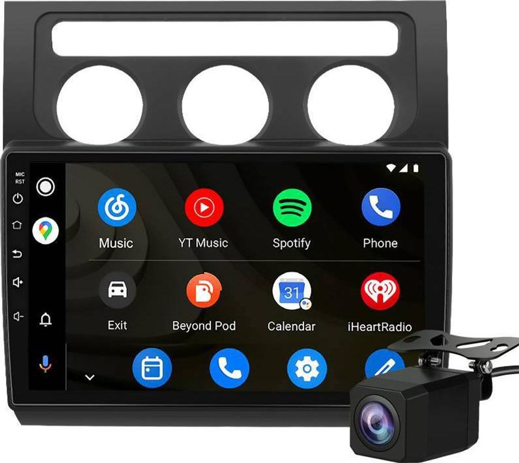 Android autoradio, 9 inch, 128GB, voor VW Touran 1T Productafbeelding 