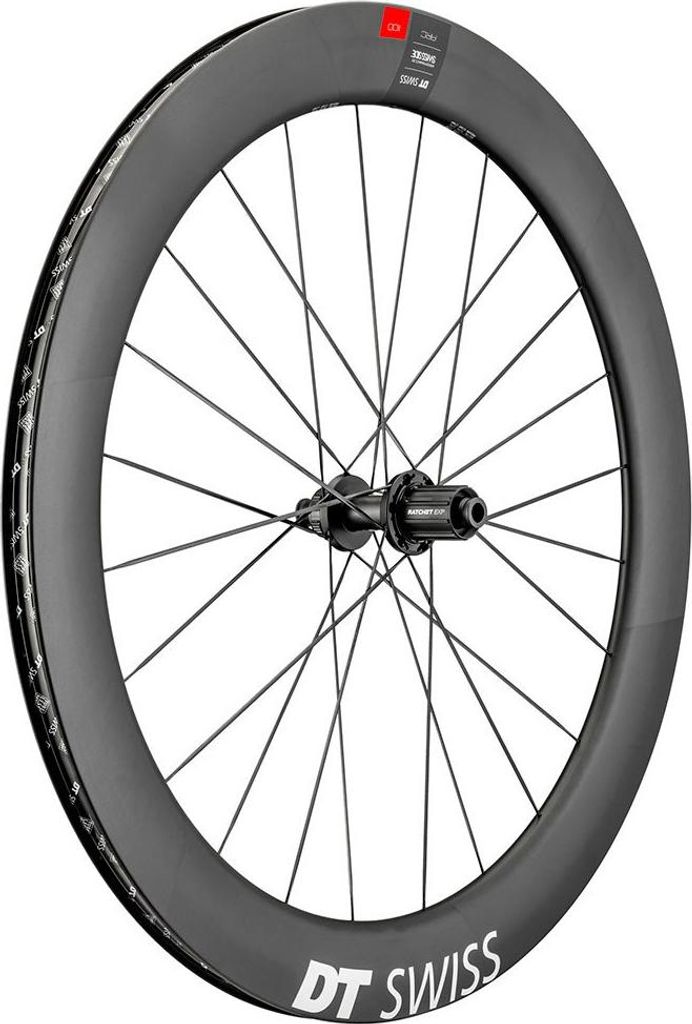 Dt Swiss Arc 1100 Dicut 62 Cl Disc Tubeless Rennrad-hinterrad Schwarz 12 x 142 mm / Shimano/Sram HG Schwarz 12 x 142 mm