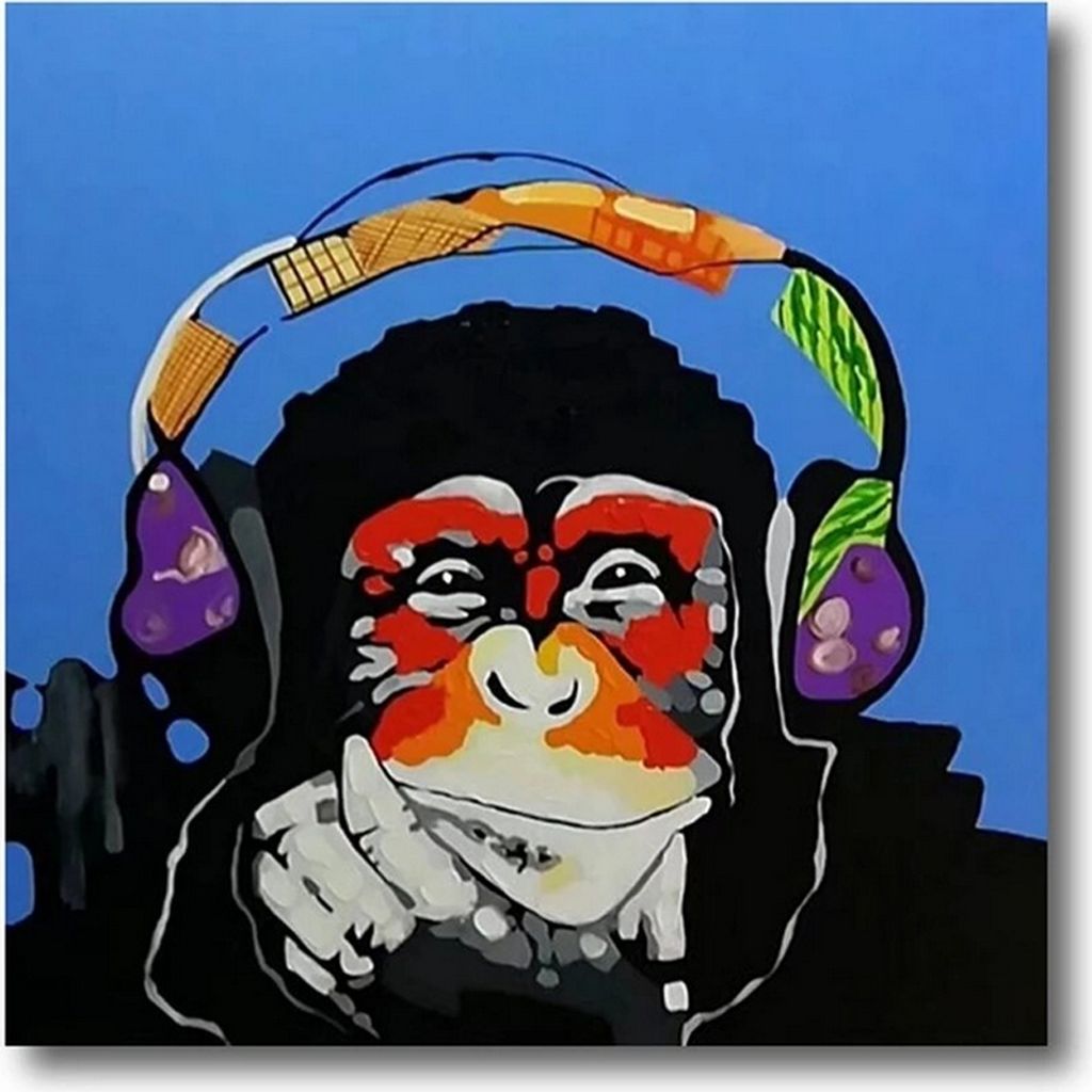 TPFLiving Kunstdruck LW-866 (OHNE RAHMEN) Poster - Leinwand - Wandbild - Hochauflösender Giclée-Druck, langlebig und hochwertig - Abstrakte, lust...