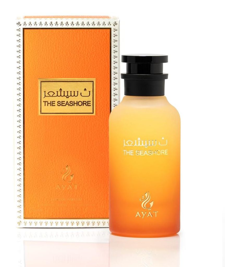 Eau de Parfum Ombre 100 ml AYAT PERFUMES Arabian Duft von Dubai für Männer und Frauen, Hinweise: Oud Weihrauch und Himbeere (The Seashore)