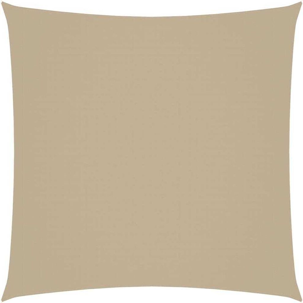 vidaXL Sun Sail Oxford Fabric Square 6x6 m Beige Obrázek produktu 