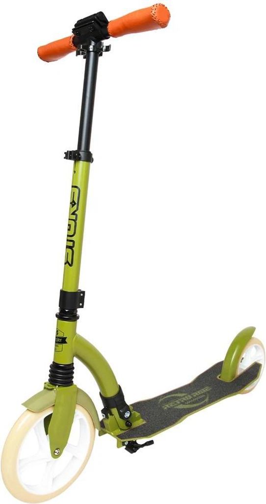 Story Faltbarer Transportroller Retro Ride Grün