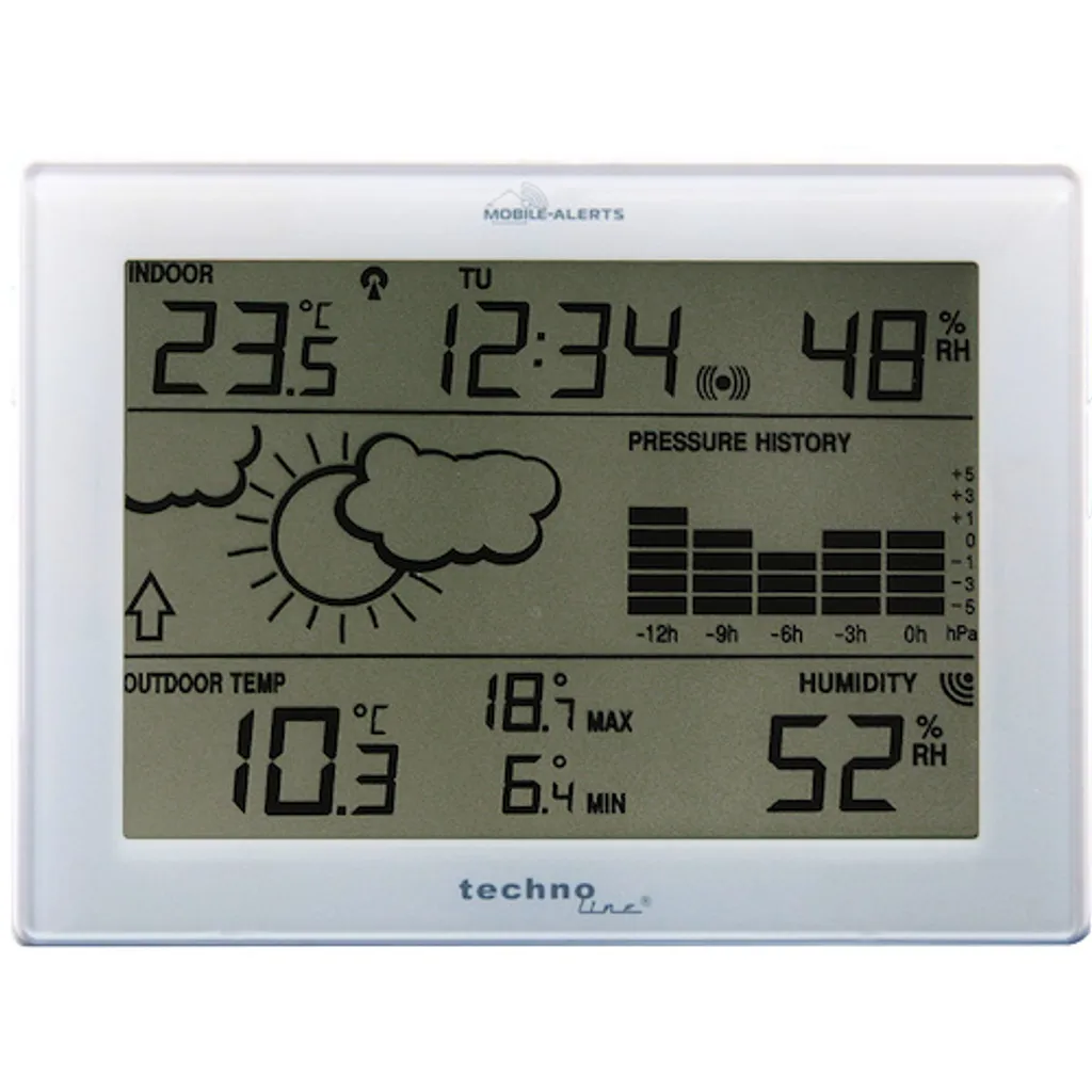 Station météo MA 10410 Mobile Alerts avec transfert smartphone Android iOS