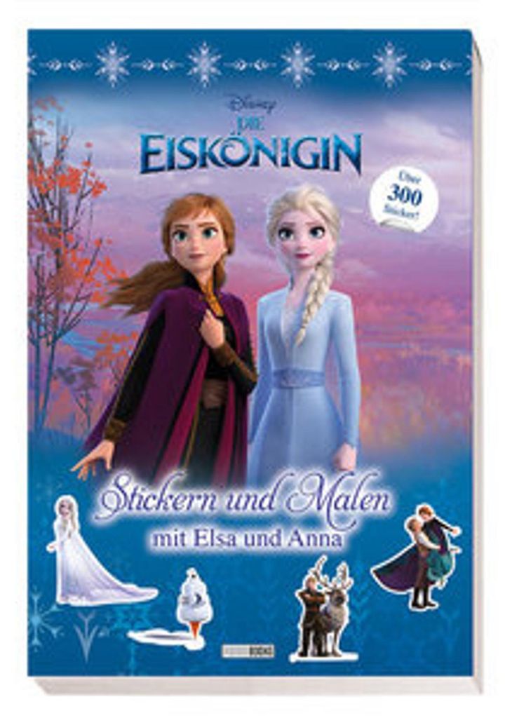 Disney Die Eiskönigin: Stickern und Malen mit Elsa und Anna Produktbild 