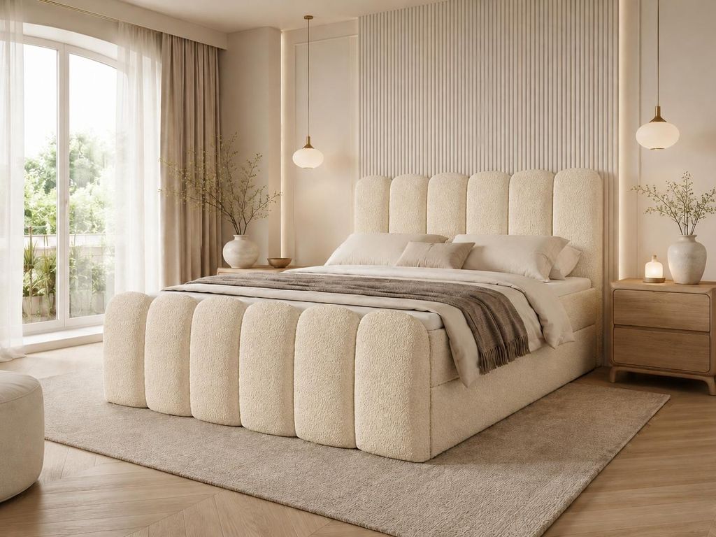 Emlar Boxspringbett CUDDLE 200x200 - Komplett-Set mit Produktbild 