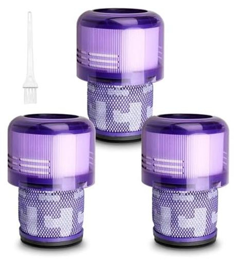 Filters für Dyson V11 3 Stück Filter kompatibel mit Dyson V11 V15 SV14 SV17 SV22 Detect Animal Absolute Extra Pro Torque Drive – ersetzt #97001...