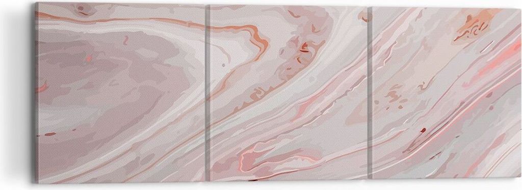 Bild auf Leinwand - Leinwandbild - Abstraktion modern - 120x40cm - Wand Bild - Wanddeko - Leinwanddruck - Bilder - Kunstdruck - Wanddekoration - Le...