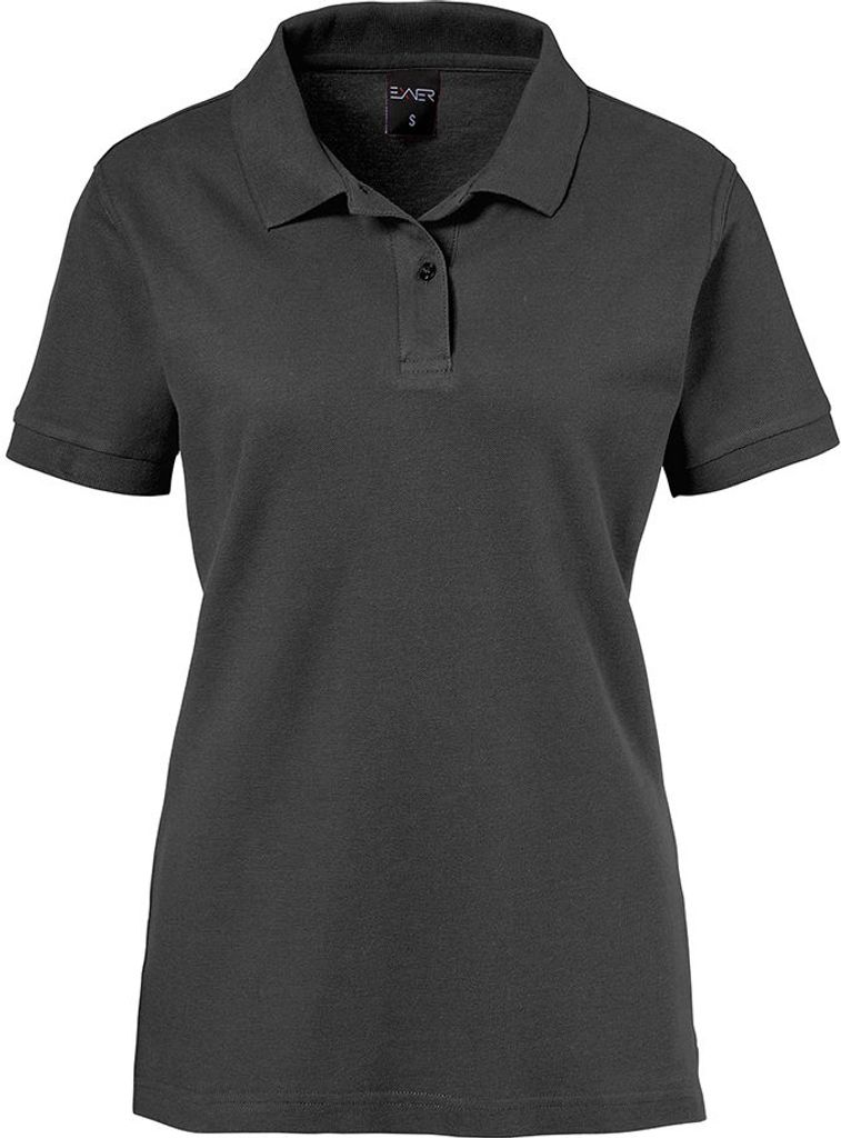 Damenpoloshirt Fb. schwarz Gr. 4XL : 4XL : schwarz : 100% Baumwolle 180 g/m²