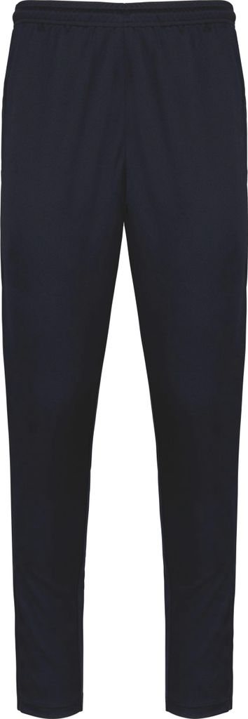 Trainingshose Slim Fit mit 2 Reißverschlusstaschen und elastischem Bund
