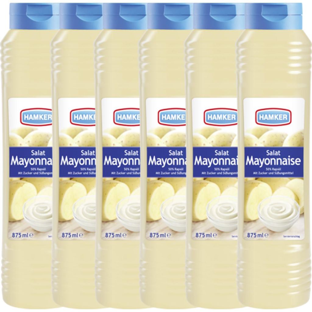 Hamker Salade Mayonnaise crémeuse finement épicée à l'huile Image du produit 