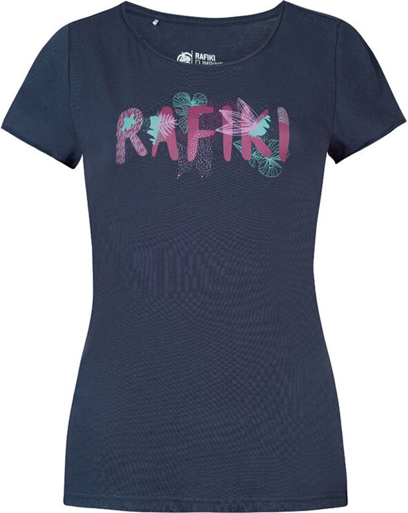 Rafiki Jay Kurzarm-t-shirt Blau 38 Frau Blau 38