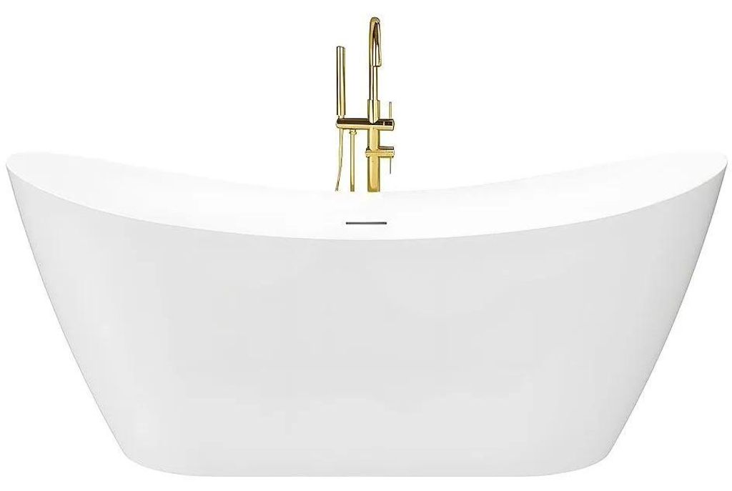 Freistehende Badewanne Rea Ferrano Slim 150 Weiß