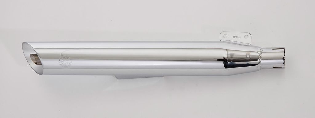 Silenziatore posteriore Falcon Cromo Line in acciaio Immagine del prodotto 