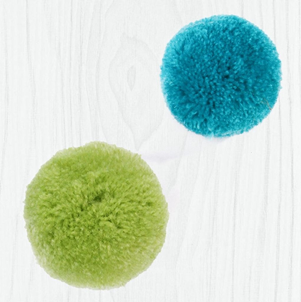 10 Bunte Flauschbälle - Leichtes Katzenspielzeug Für Bewegung & Spaß