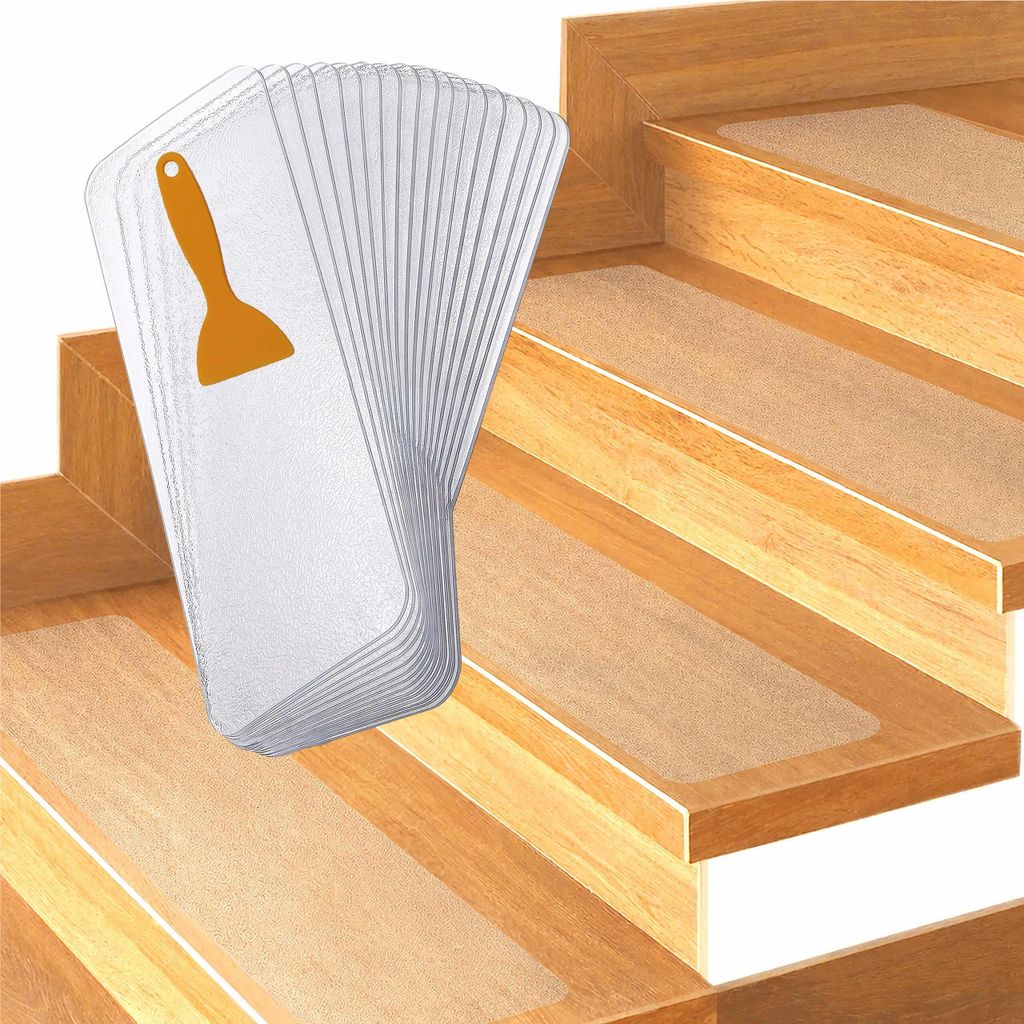 Relaxdays Stufenmatten, 15er Set, Antirutschmatte, BxT: Produktbild 