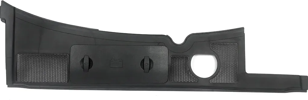 Cache batterie en plastique de remplacement pour Audi A4 B6 B7 noir