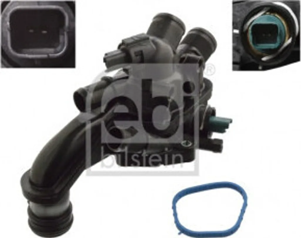 Thermostat FEBI BILSTEIN 103197 pour boîtier de liquide Peugeot Citroën