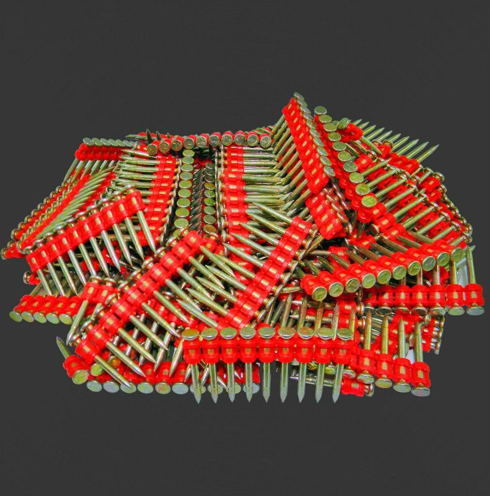 Betonnägel 32mm ø3,0-2,6 für Stiftnägler 2000 Stück Befestigung auf Beton HB42