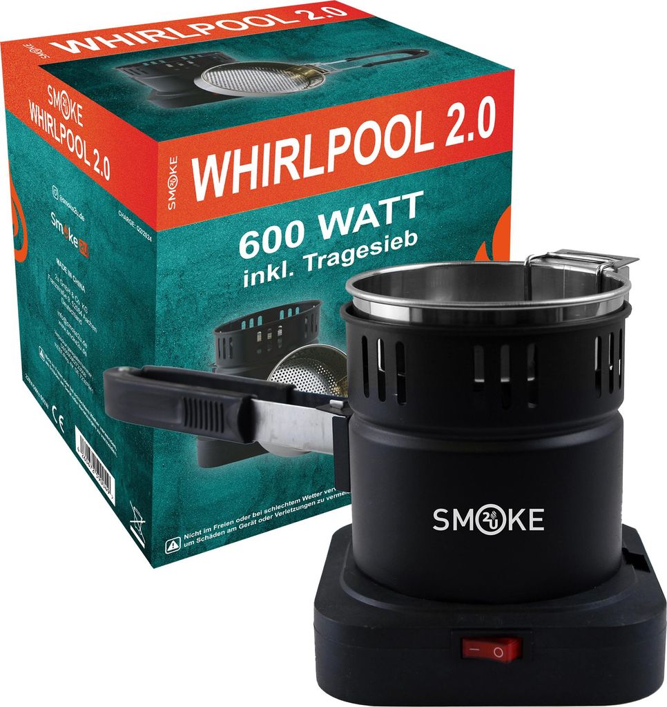 Zapalovač uhlí Smoke2u - Whirlpool | 600W Obrázek produktu 