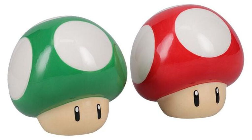 Soľnička a korenička Super Mario - Mushroom Obrázok produktu 