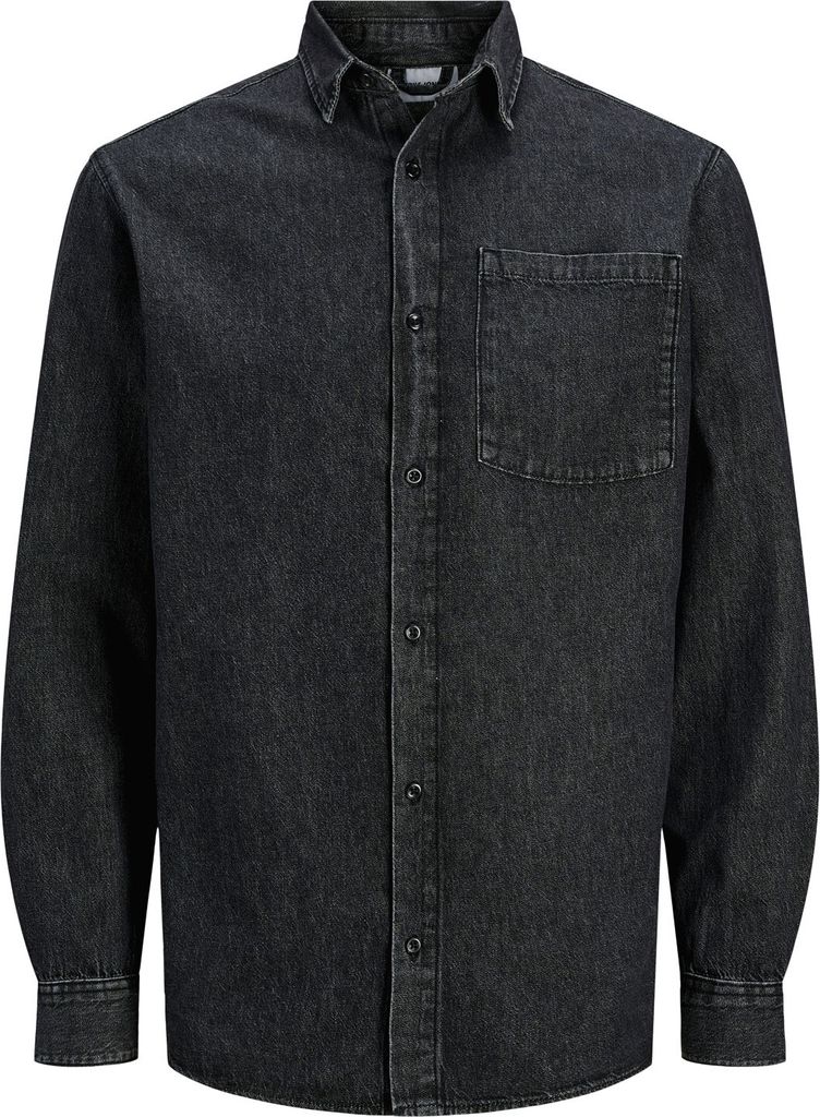 JACK & JONES Herren Jeanshemd Overshirt Longsleeve
