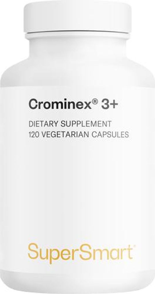 SuperSmart Crominex 3+ Dietary Supplement - 120 Vegi-Kaps