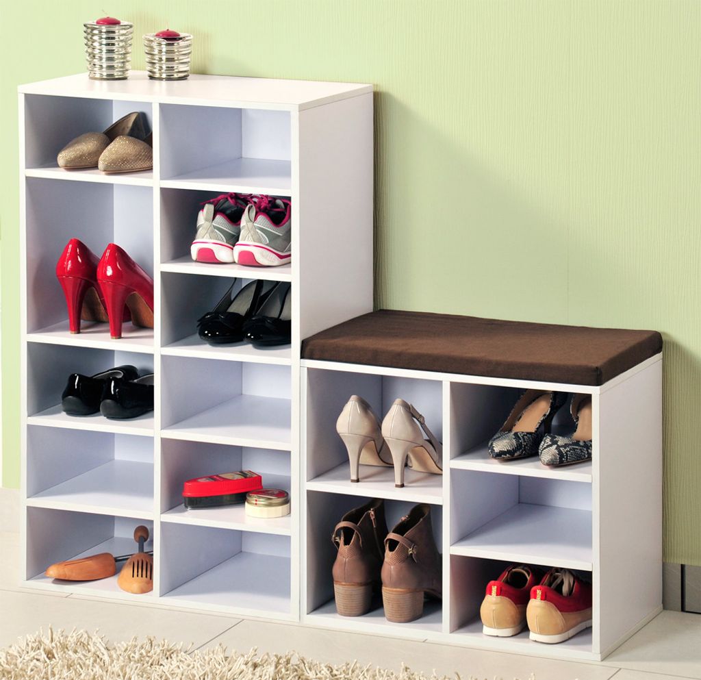 Kesper Schuhschrank mit Sitzkissen, 51,5 x 48 x 29,5 cm, 1 Produktbild 5