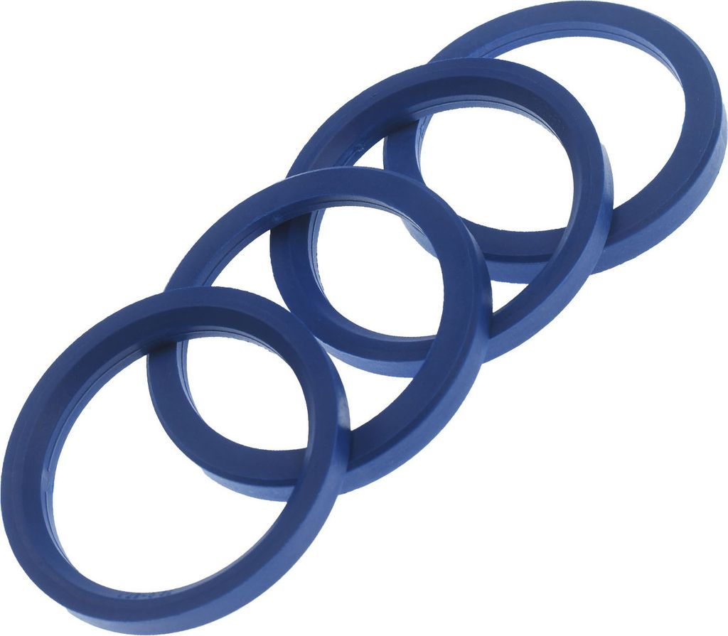 RKC 4X Anneaux De Centrage Beige 72,5 Mm X 57,1 Mm + 1x Crayon De Cire