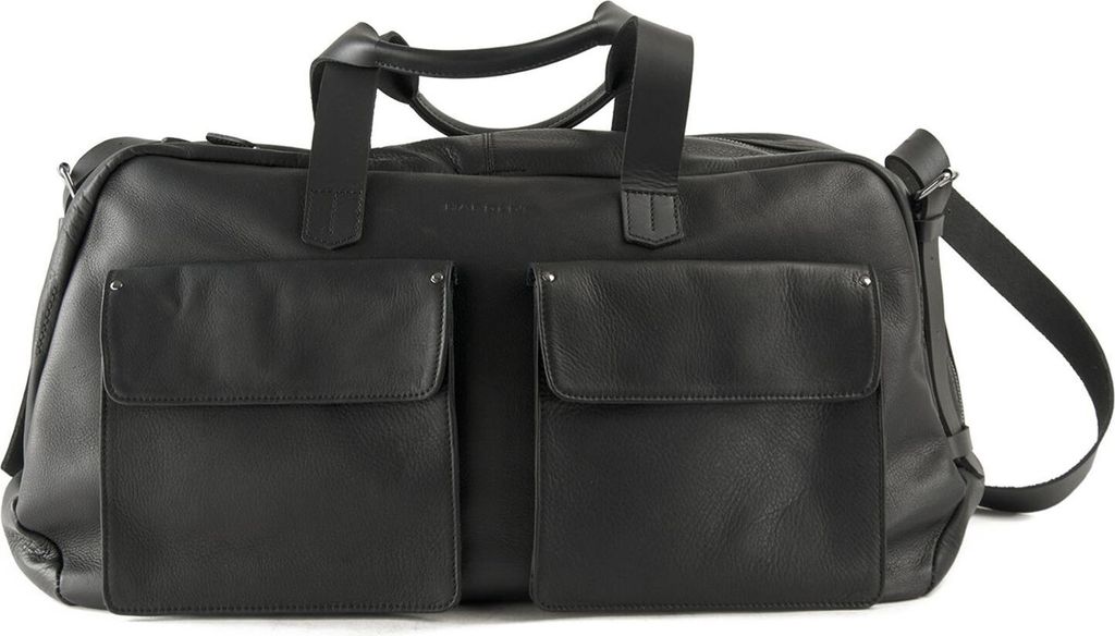 HAROLD'S Leder Reisetasche Ivy Lane Travelbag Black schwarz