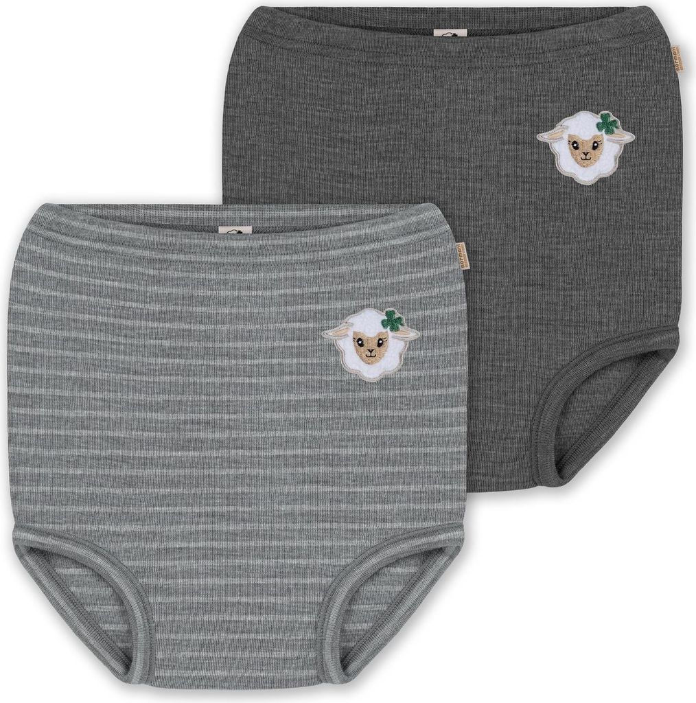 normani 2er Pack Baby Merino Windelhose